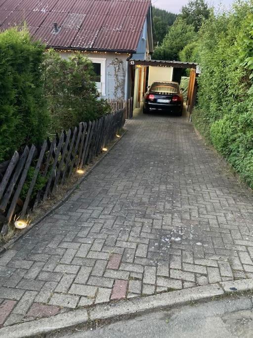 Behagliches Nurdachhaus Im Ferienhausgebiet Langelsheim Exterior foto
